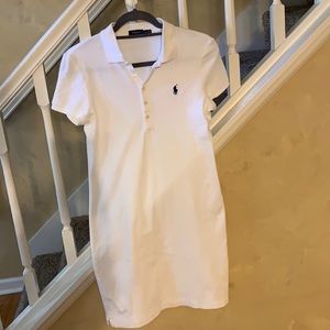 White Polo Ralph Lauren Tennis Dress size M